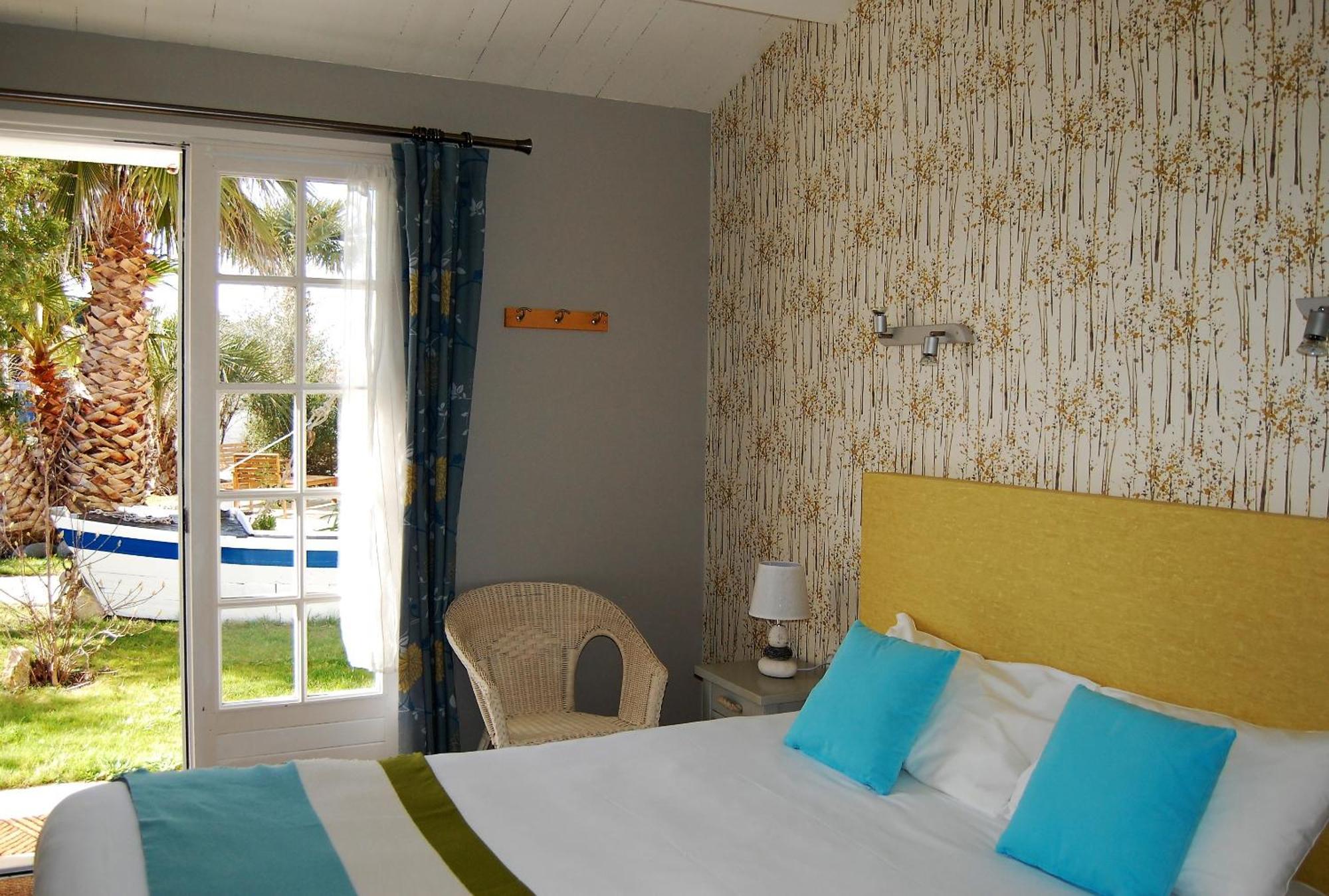 Hotel Le Goeland Barbâtre Habitación foto